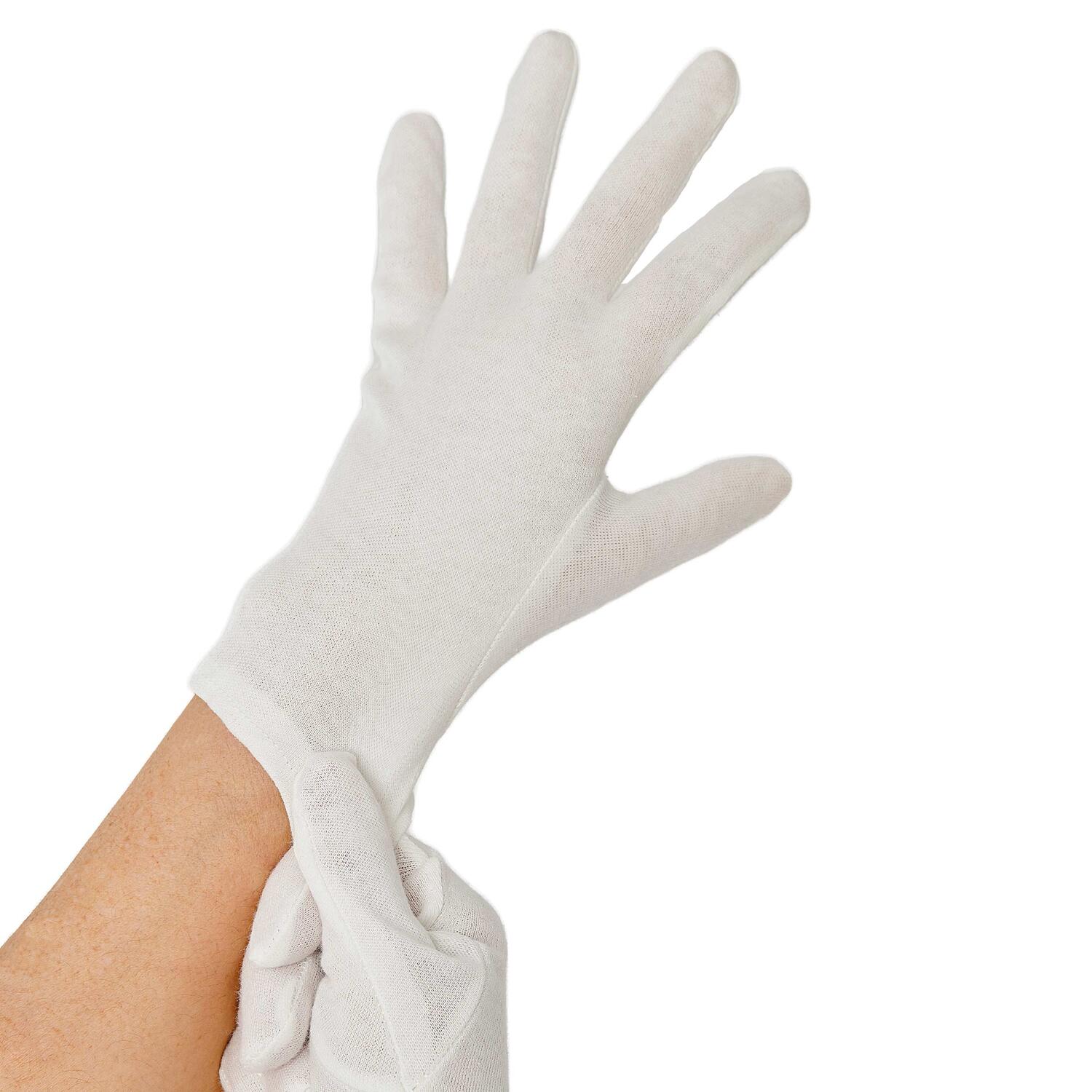 bw_handschuhe_weiss_2 Baumwollhandschuhe weiss Größe M, 12 Paar – Bild 1