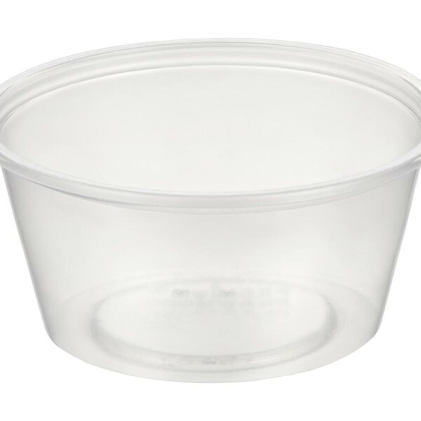 Dressingbecher Saucenbecher, transparent, aus PP, 50 Stk.