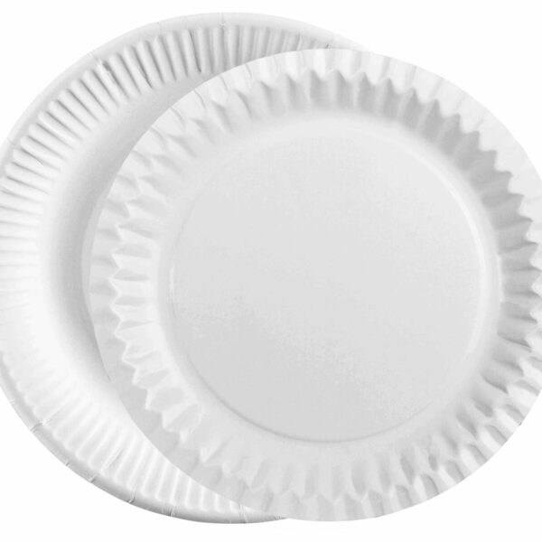 Pappteller KU 18, rund 18 cm, fettdicht, 100 Stk.