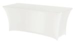 Tischhusse, rechteckig, HENDI, Kitchen Line, 810910 + 810897, Weiß, 1830x760x(H)730mm – Bild 2
