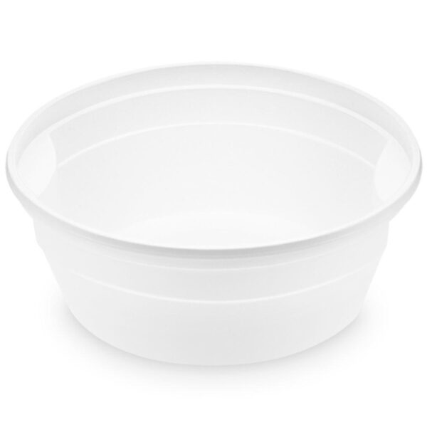 Suppenbecher 350 ml PP weiß, siegelbar O 12,7 x 4,9 cm, 50 Stk.