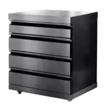 Myoutdoorkitchen Black Collection - Modul mit 4 Schubladen