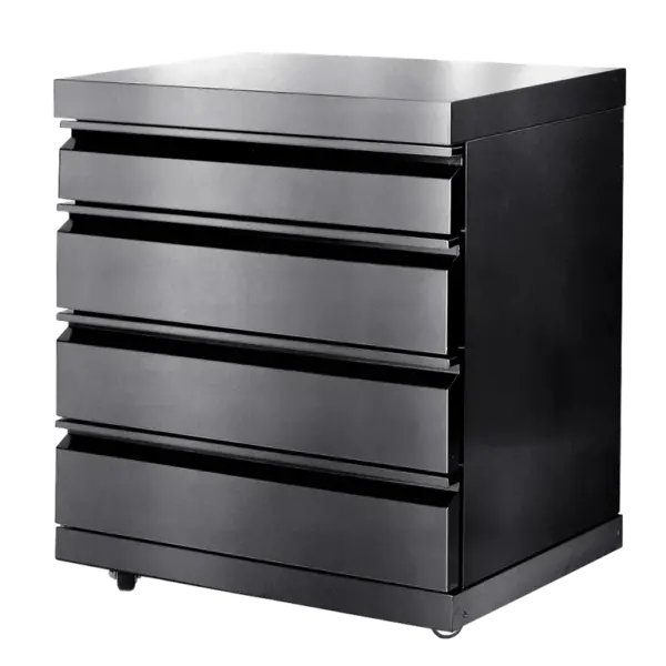 Myoutdoorkitchen Black Collection - Modul mit 4 Schubladen
