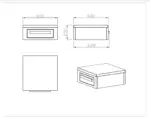 Myoutdoorkitchen Nordic Line - Aufbewahrungsmodul mit Arbeitsfläche (Schwarz) – Bild 8