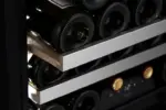 mQuvée WineKeeper 23S - Push-Pull – Fullglass Black – Bild 3