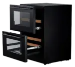mQuvée WineCave 60DD – Fullglass Black