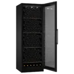 mQuvée WineStore 215 – Black, glass door