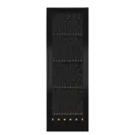 mQuvée WineStore 215 – Black, glass door – Bild 3