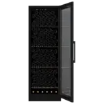 mQuvée WineStore 215 – Black, glass door – Bild 4