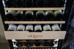 mQuvée Velvet Collection 220 – Black, glass door – Bild 9