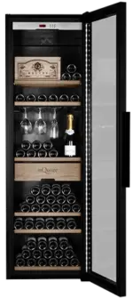 mQuvée WineStore 800 – Black, glass door – Bild 2