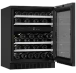 mQuvée WineCave 700 60D - Push-Pull – Fullglass Black – Bild 2