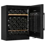 mQuvée WineStore 82 – Black, solid door