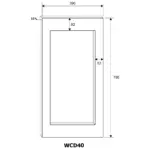 mQuvée WineCave 780 40D - Panel-ready – Kitchen cabinet frame – Bild 10