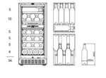 mQuvée WineCave 780 40D - Panel-ready – Kitchen cabinet frame – Bild 9