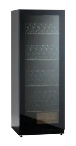 mQuvée Velvet Collection 220 – Black, glass door – Bild 2