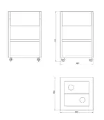 Myoutdoorkitchen Designer Series - Freistehendes Eckmodul 90° mit Eisbehälter – Bild 6