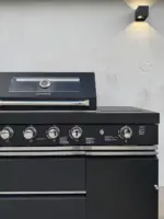 Myoutdoorkitchen Pure Gasgrill mit 4 Brennern und Infrarot-Seitenbrenner – Bild 4