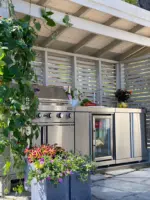 Myoutdoorkitchen Modul mit Spülbecken und Aufbewahrungsschrank – Bild 11