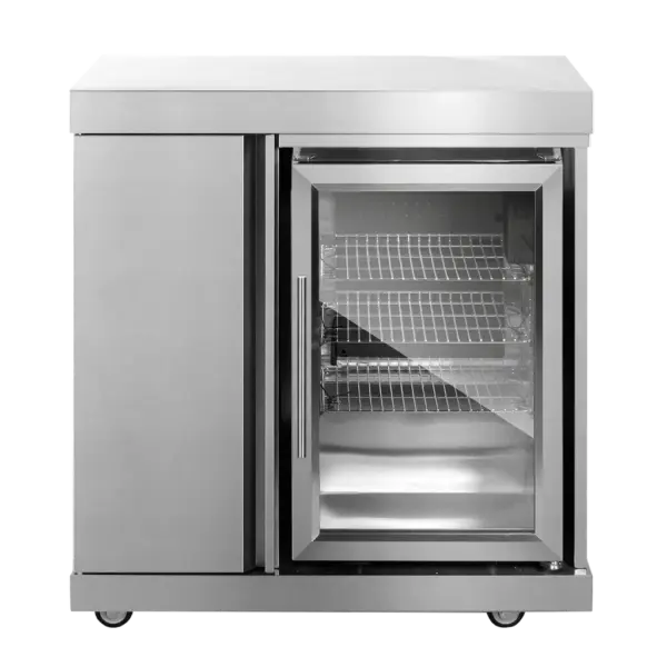 Myoutdoorkitchen Modul mit Kühlschrank und Aufbewahrungsschrank