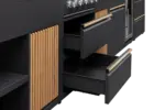 Myoutdoorkitchen Designer Series - Freistehender Gasgrill mit 5 Brennern und Infrarot-Seitenbrenner – Bild 3