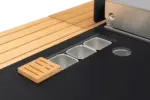 Myoutdoorkitchen Designer Series - Freistehendes Spülbeckenmodul mit Abfallsystem – Bild 7