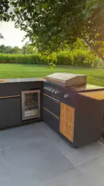 Myoutdoorkitchen Designer Series - Freistehender Gasgrill mit 5 Brennern und Infrarot-Seitenbrenner – Bild 17