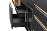 Myoutdoorkitchen Designer Series - Freistehendes Modul mit Kühlschrank und Aufbewahrungsschrank – Bild 11