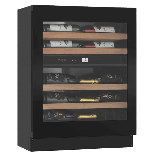 mQuvée WineCave 60D Slim - Push-Pull – Fullglass Black
