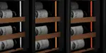 mQuvée WineCave 60D Slim - Push-Pull – Fullglass Black – Bild 10