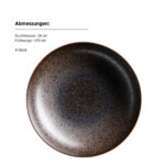 Mäser POWERFUL Pastateller 24 cm, 4er Set