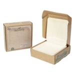 Holzteller Einwegteller aus Pappelholz quadratisch 14.5x14.5cm FSCR, 25 Stk. – Bild 2