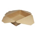 Take-Away Boxen Menüboxen ToGo aus Karton, 22.5x16.9x9cm, 25 Stk. – Bild 2