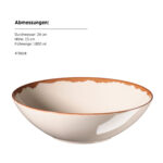 Mäser ELENI Schüssel 24 cm, 4er-Set