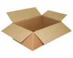 Faltkarton 400x250x150mm 1-wellig, braun