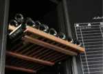 mQuvée WineStore 800 – Black, solid door – Bild 5