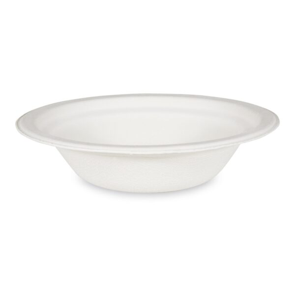 Suppenteller Salatschalen Schale rund Zuckerrohr 300ml O15 x 4.5cm, 50 Stk.