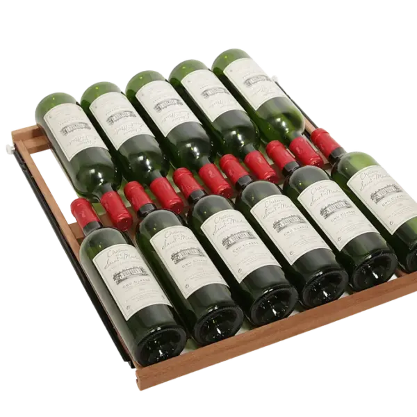 mQuvée Regalfach ''Sliding'' - WineStore 800 & 1200 – Hölzern