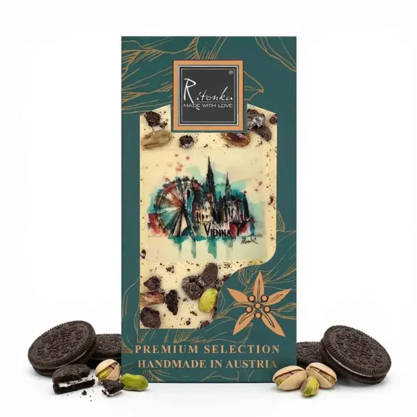 GOURMET Weiße-Schokolade Vienna Riesenrad 130g