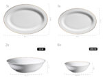 Mäser PROFESSIONAL DINING Zusatzpaket 24-tlg. GOLDRAND