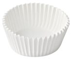 Gebäckkapseln weiß O 45 x 25 mm, 1000 Stk.