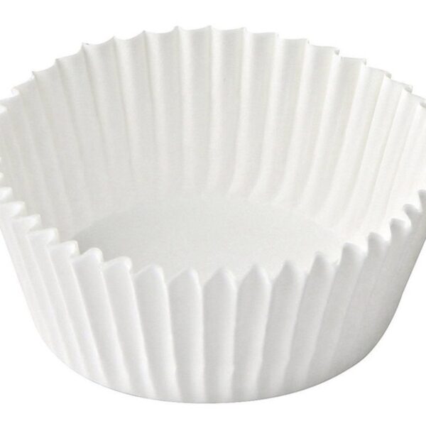 Gebäckkapseln Muffin-Kapseln weiß O 50 x 30 mm, 100 Stk.
