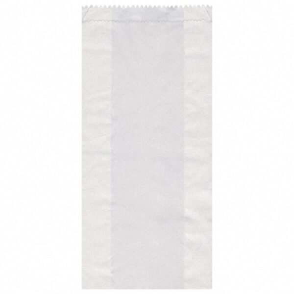 Butterbrotbeutel aus Papier 10+5 x 22 cm für ca. 0,5kg Inhalt, 100 Stk.