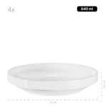 Mäser VADA Tellerset 12 tlg. Weiß