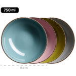 Mäser METALLIC RIM Kombiset 16-tlg. 4-farbig sort.