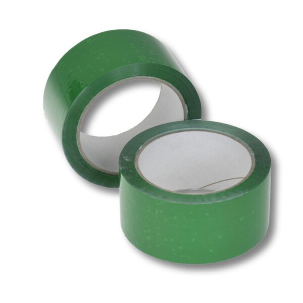 Klebeband Packband PP Acrylatkleber geräuscharm 50mm/66m, grün