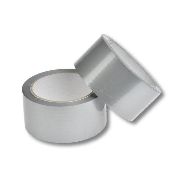 Klebeband Packband PP Acrylatkleber geräuscharm 50mm/66m, silber