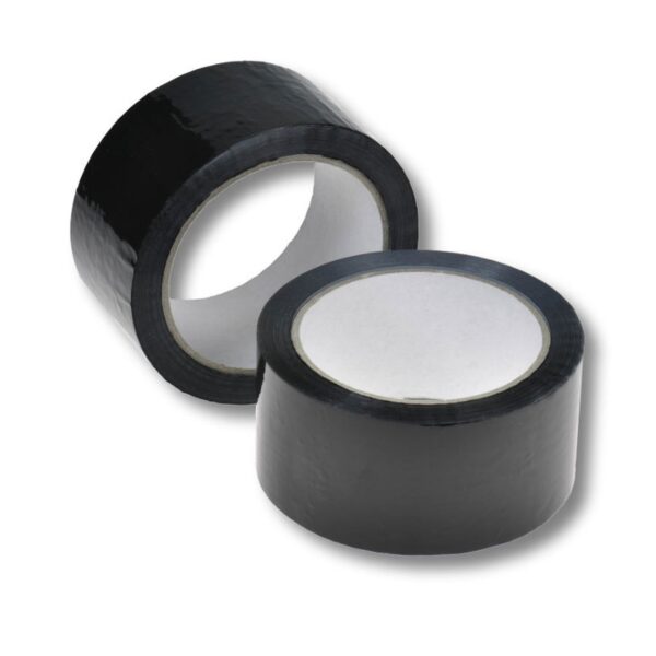 Klebeband Packband PP Acrylatkleber geräuscharm 50mm/66m, schwarz