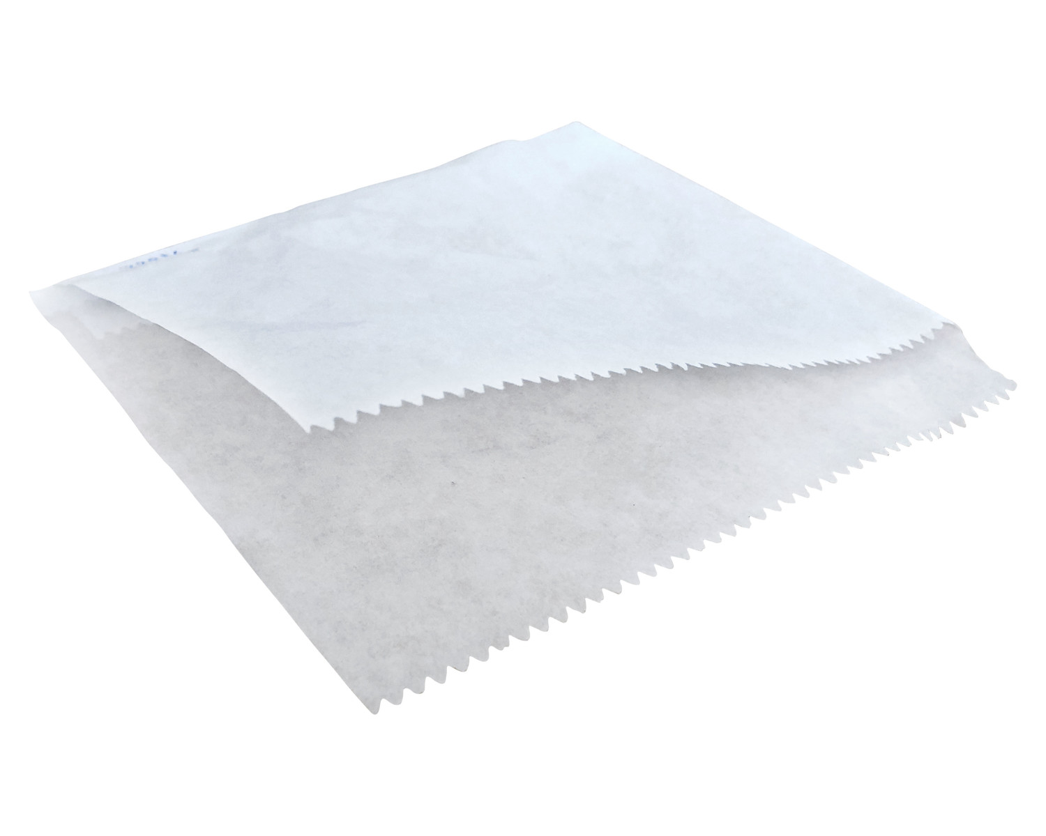 71544_1 Hamburger Beutel weiss 16 x 16 cm, oben und 1x seitlich offen, 500 Stk. – Bild 1