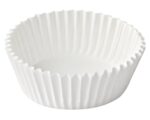 Gebäckkapseln weiß O 70 x 20 mm, 1000 Stk.